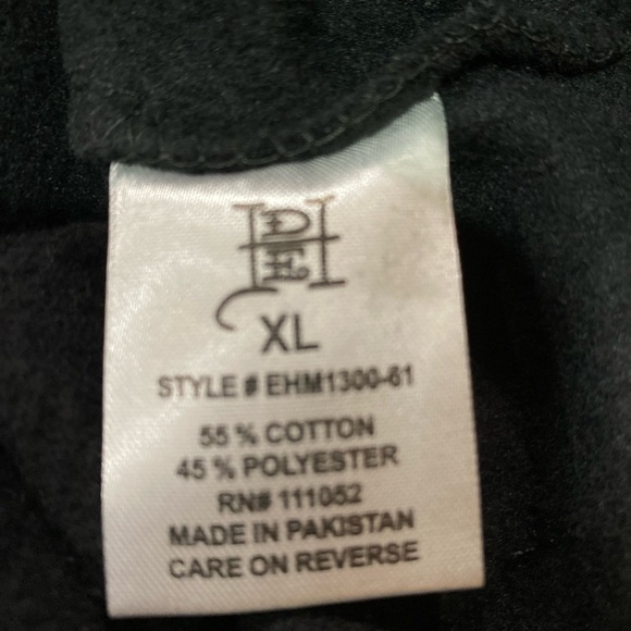 Ed Hardy Hoodie Mens Extra Large Eagle Snake Skull Flame Y2K Punk Black NWT - Picture 10 of 10